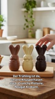 Knusper-Figuren sind wieder da!
#cunchy #handmadewithlove #chocolaterie #osterschokolade #burgbernheim